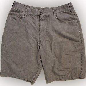 WRV shorts, size 29, color gray and white stripes